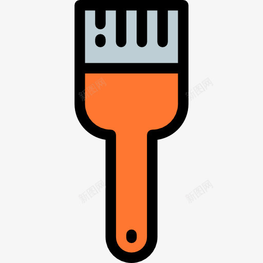 图标png_新图网 https://ixintu.com 刷 工具和用具 施工 油漆刷 画家 画笔 维修