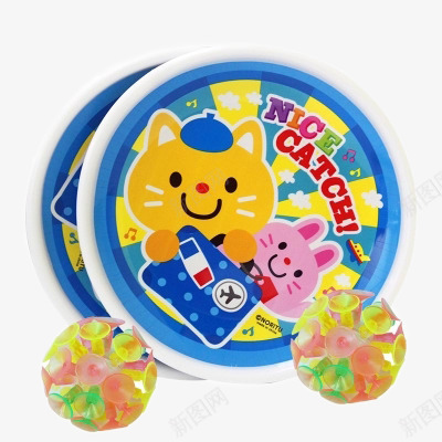 儿童发光吸盘球png免抠素材_新图网 https://ixintu.com 产品实物 吸盘圈 孩子玩具 小猫