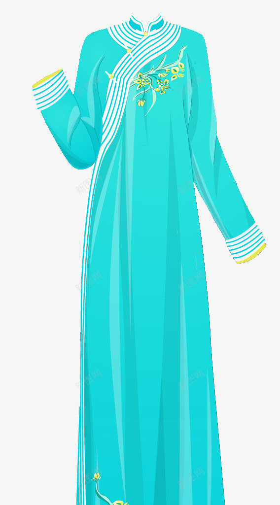 宫服png免抠素材_新图网 https://ixintu.com 古风 宫服 服装 服饰 汉服