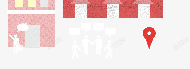 卡通建筑大集合png免抠素材_新图网 https://ixintu.com 卡通 建筑 集合