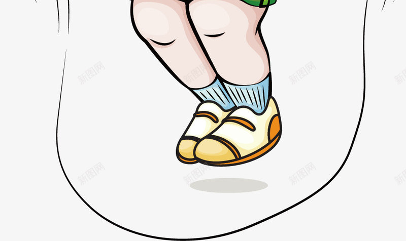 体育课跳绳png免抠素材_新图网 https://ixintu.com 人物介绍 人物矢量图 体育课跳绳 卡通高中人物 插画人物 高中人物 高中人物矢量