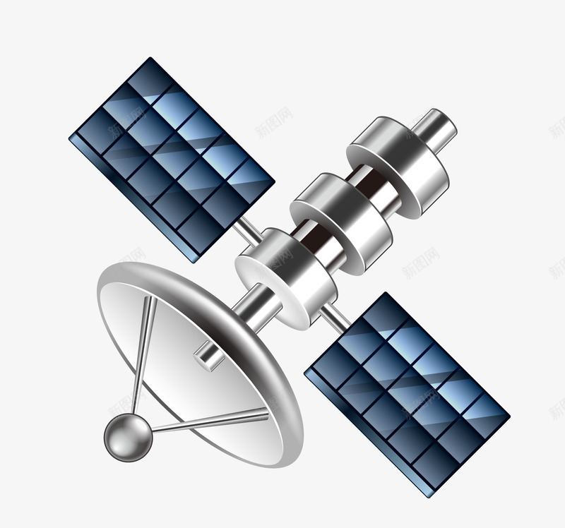 卫星定位系统png免抠素材_新图网 https://ixintu.com gps 卡通 定位 导航 扁平 手机 插画