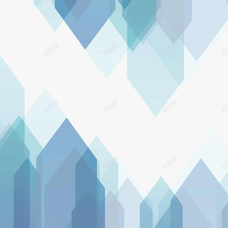 蓝色箭头png免抠素材_新图网 https://ixintu.com 分析 向上 向下 商务 封面 方向 箭头 蓝色
