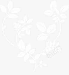 白色藤蔓花纹背景七夕情人节png免抠素材_新图网 https://ixintu.com 七夕 情人节 白色 背景 花纹 藤蔓
