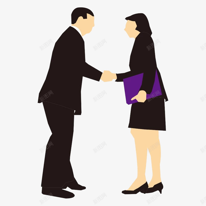 商务合作加盟握手交流人物剪影png免抠素材_新图网 https://ixintu.com 交流 加盟 商务合作 握手 握手剪影 黑色人物