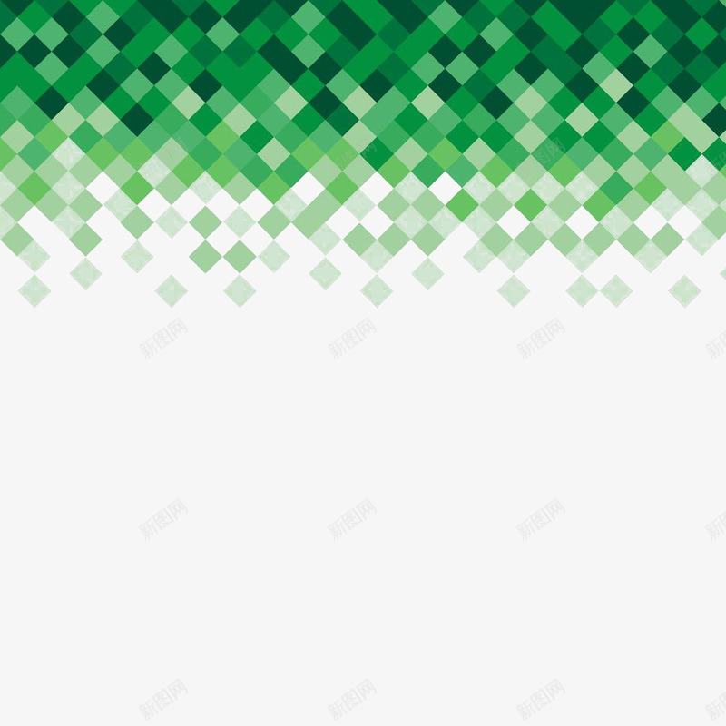 绿色渐变菱形图案png免抠素材_新图网 https://ixintu.com 不规则菱形 几何图形 多层次 多色彩菱形 渐变菱形 菱形 菱形花纹 重叠叠加