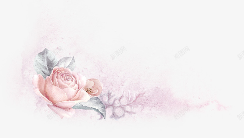 手绘粉色花卉花框png免抠素材_新图网 https://ixintu.com 小清新花草装饰 文艺花草PPT制作 植物插画 海报设计 粉色线框 花卉花框设计 花草包装礼盒 花草插画 花草装饰 贺卡设计
