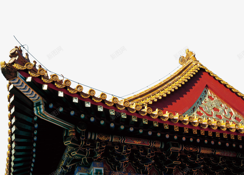 传统房檐png免抠素材_新图网 https://ixintu.com 传统房檐 屋檐 房檐