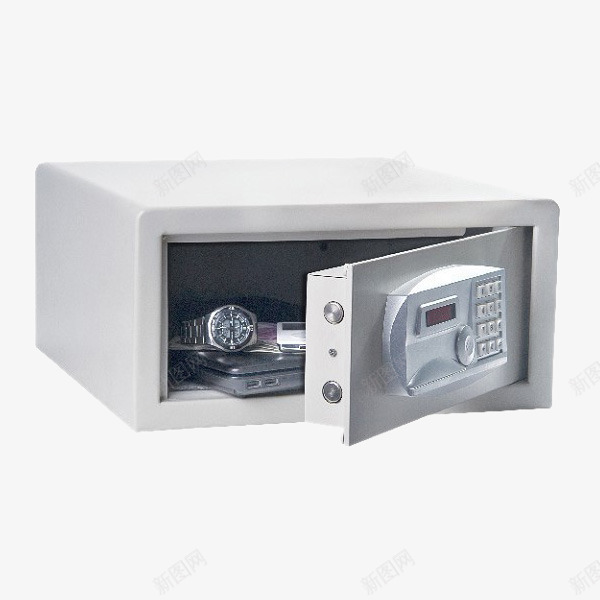 小型贵重物品保险箱png免抠素材_新图网 https://ixintu.com 产品实物 保险箱 手机 手表 贵重物品