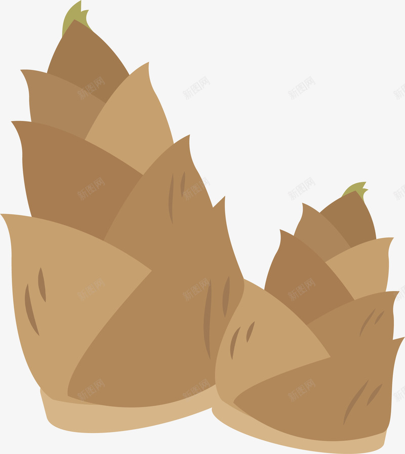 卡通手绘蔬菜装饰海报竹笋png免抠素材_新图网 https://ixintu.com 卡通植物插画 卡通装饰 小清新插画 广告设计 海报设计 竹笋 美食 菜类图片 蔬菜 蔬菜插画