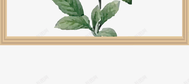 创意水彩花卉装饰插画png免抠素材_新图网 https://ixintu.com 北欧风格 无框画 植物花卉 水彩花卉 花卉 装饰画