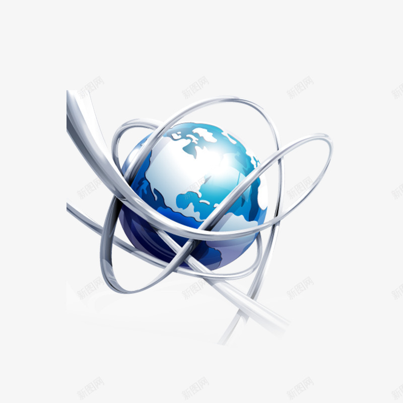 科技感地球png免抠素材_新图网 https://ixintu.com PPT元素 地球 现代化 科技感 装饰图案