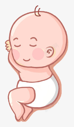 卡通婴儿png免抠素材_新图网 https://ixintu.com 人物 人物插画 卡通人物 婴儿 插画 睡觉
