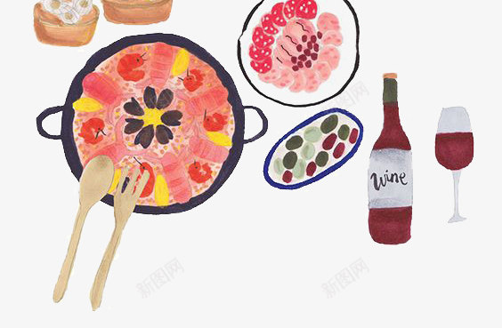 日本美食png免抠素材_新图网 https://ixintu.com 卡通 寿司 手绘 插画 文艺 料理 日式 清新 美食
