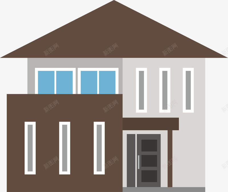 扁平化房子图png免抠素材_新图网 https://ixintu.com 住房 建筑 房子 房屋 扁平化酒店 旅馆 矢量房屋 酒店 酒店房屋 高楼大厦 高楼建筑