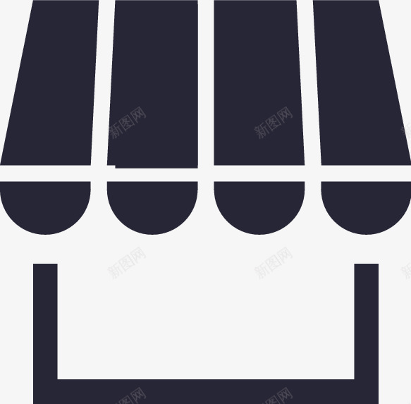 手绘黑色小房屋图标png_新图网 https://ixintu.com 图标 房屋 黑色