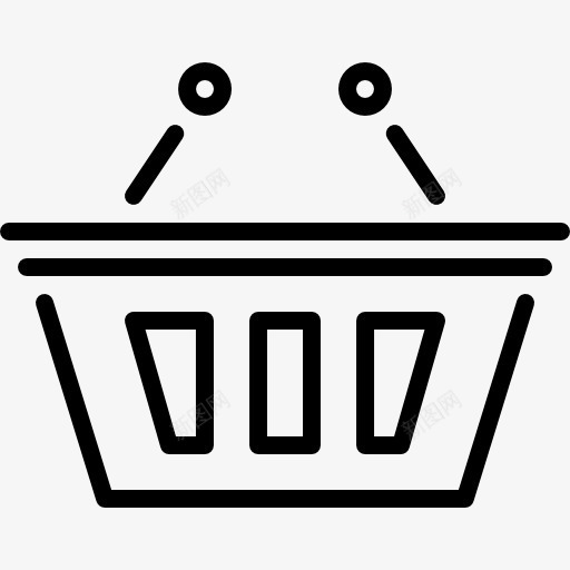 购物篮图标png_新图网 https://ixintu.com 商店 市场 电子商务 篮子 网上商店 超市