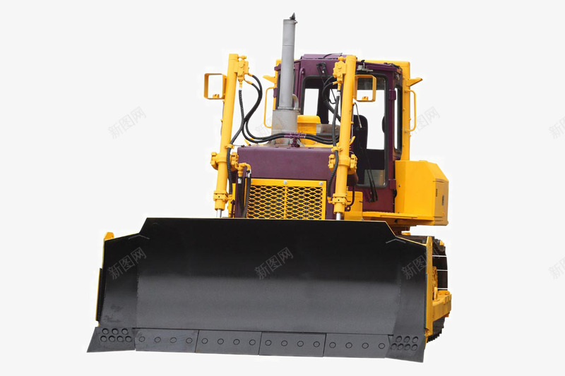 大型的工程车png免抠素材_新图网 https://ixintu.com 交通工具 图片素材 大型的工程车 工程施工 工程机械 挖掘机 推土机 施工设备 现代科技