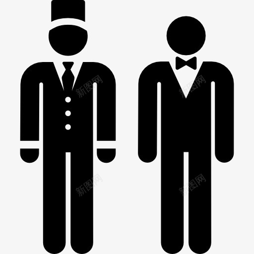 工作人员图标png_新图网 https://ixintu.com humanpictos 人 人员 服务 职业和工作 酒店