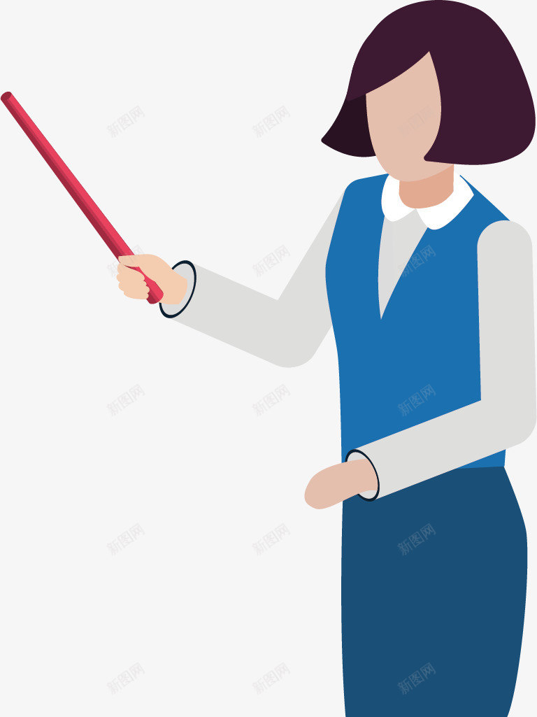 上课的女老师png免抠素材_新图网 https://ixintu.com 上课 创意设计 卡通 卡通人物女教师 头像 学校 教学 教师
