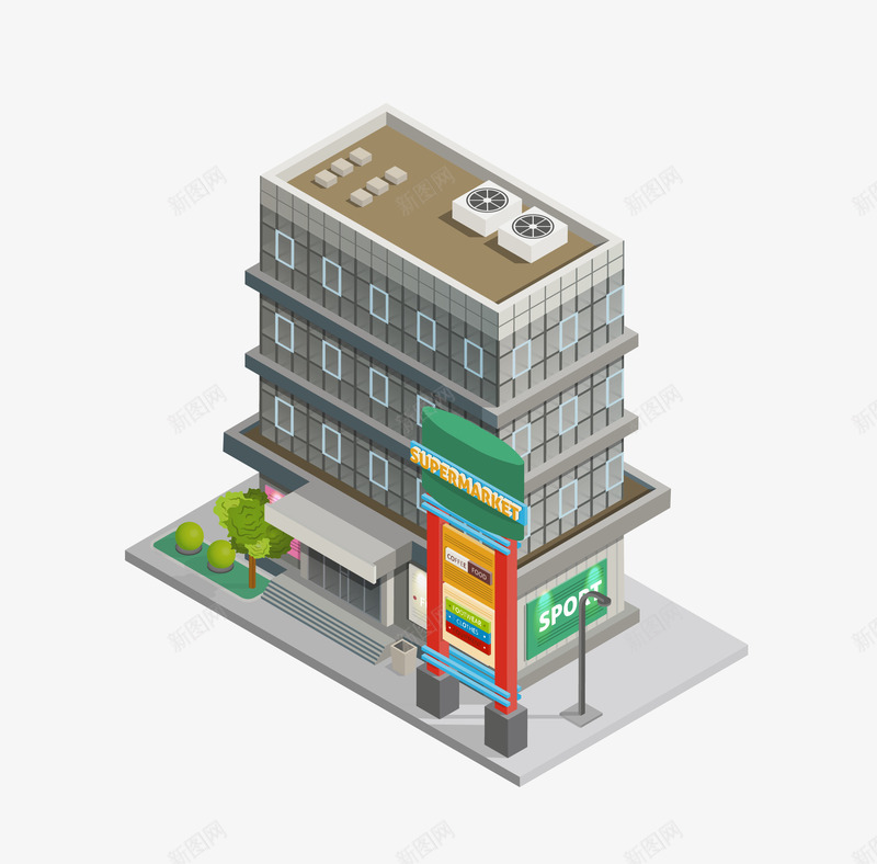 三维立体房子模型png免抠素材_新图网 https://ixintu.com 三维 三维立体房子模型 三维立体房子模型PNG 房子 模型 立体