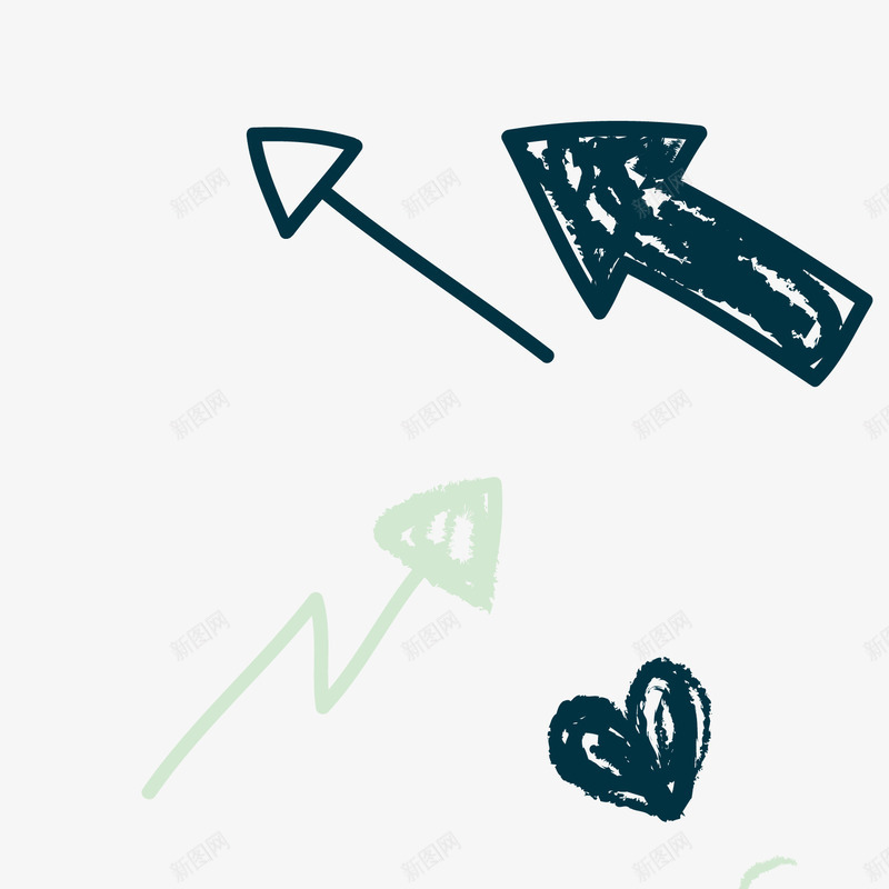 蓝色蜡笔笔触png免抠素材_新图网 https://ixintu.com 笔触 蓝色 蜡笔 蜡笔笔触