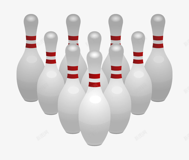 休闲保龄球png免抠素材_新图网 https://ixintu.com 休闲 保龄球 可爱 娱乐 手绘 整齐 球类 白色 质感 运动