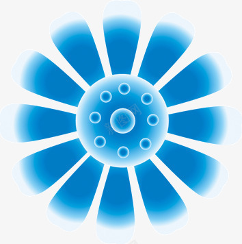 科技蓝色风扇旋转叶片png免抠素材_新图网 https://ixintu.com 叶片 旋转 科技 蓝色 风扇