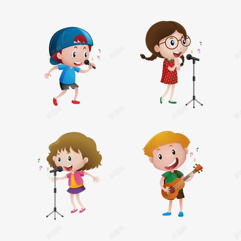 手绘音乐课人物插画png免抠素材_新图网 https://ixintu.com 儿童 可爱 唱歌 学习 学生 孩童 小朋友 小朋友音乐 弹奏 欢笑 演奏 课程 音乐课 音乐课堂