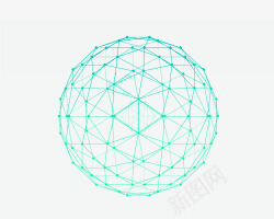 蓝色科技粒子交织球体png免抠素材_新图网 https://ixintu.com 交织 球体 科技 粒子 蓝色