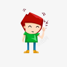 笑脸小男孩png免抠素材_新图网 https://ixintu.com 卡通