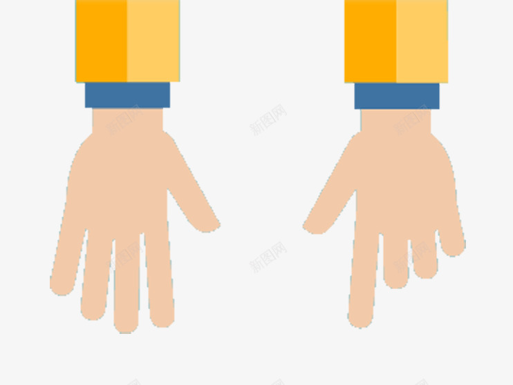 一双手插画矢量图eps免抠素材_新图网 https://ixintu.com 信息 免费png元素 商务 工作 手 矢量图