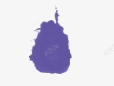 蓝色画笔png免抠素材_新图网 https://ixintu.com 效果 油漆 流淌 滴溅 画笔 蓝色