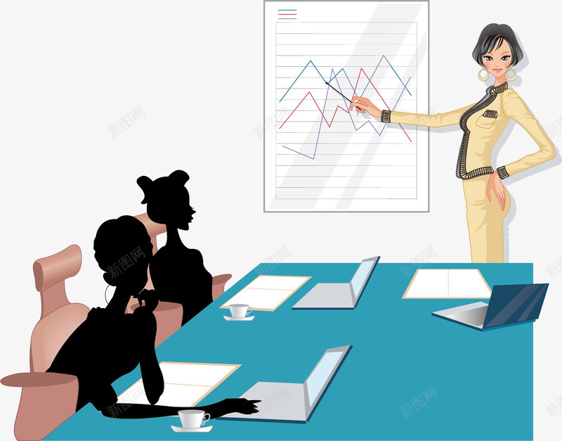 讲解元素png免抠素材_新图网 https://ixintu.com png 元素 卡通 培训 拓展培训 讲解