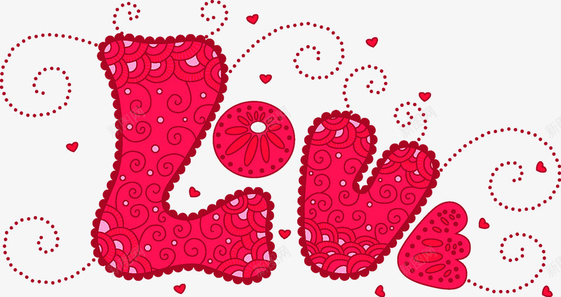 LOVE艺术字png免抠素材_新图网 https://ixintu.com LOVE 七夕 情人节 爱 爱情 艺术字