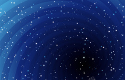 圆圈星光蓝色海报背景七夕情人节素材