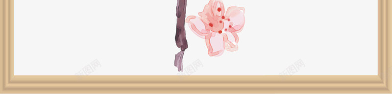 创意水彩清新花卉装饰插画png免抠素材_新图网 https://ixintu.com 北欧装饰 客厅装饰 无框画 水彩 水彩花卉 清新花卉 餐厅装饰画