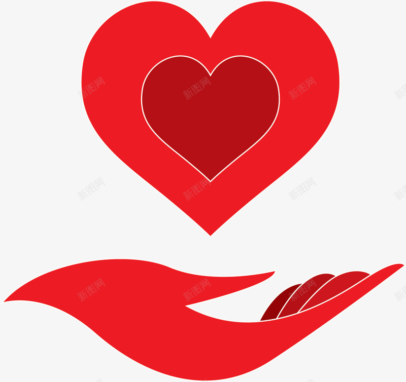 扁平立体手捧爱心png免抠素材_新图网 https://ixintu.com LOVE 婚庆 情人节 手捧爱心 浪漫 爱情 立体手掌