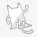 猫猫小恶魔搞怪图标png_新图网 https://ixintu.com 猫猫小恶魔搞怪图标