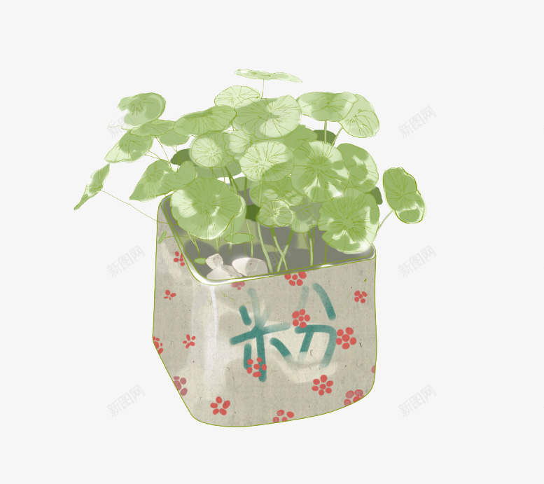 手绘卡通四叶草png免抠素材_新图网 https://ixintu.com 儿童插画 卡通 卡通人物 卡通动物 卡通素材 可爱 四叶草 故事插画 梦幻 森林系 童话
