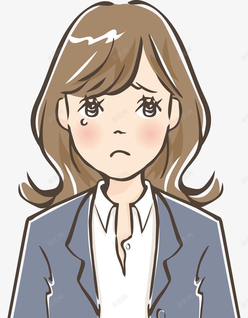 手绘插画风格职场女士委屈表情人矢量图ai免抠素材_新图网 https://ixintu.com 人物 劳累 化妆 吃饭 坐车 委屈表情 学习 手绘 手绘插画风格职场女士委屈表情人物素材免费下载 拼搏 插画 狼狈不堪 疲惫不堪 矢量图 职场女士 自拍 自拍海报 风格