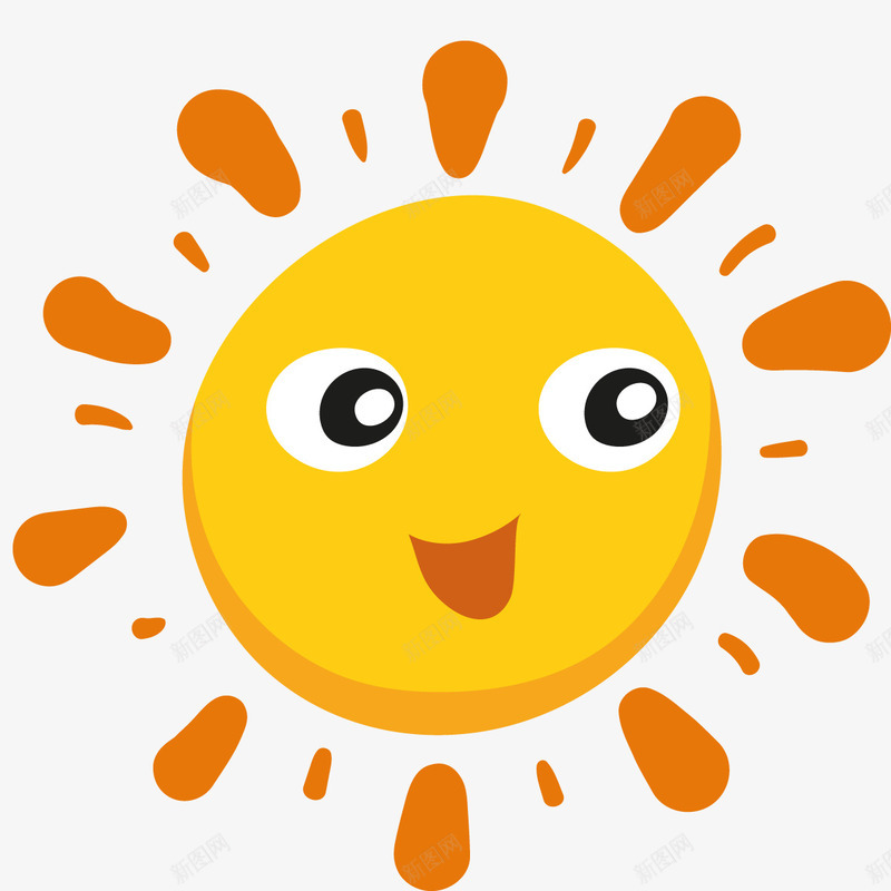 手绘太阳图标png_新图网 https://ixintu.com 儿童画作 卡通 图标 太阳 彩绘 手绘 手绘太阳 插画 表情包