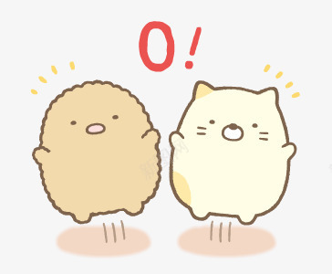 萌萌小动物png免抠素材_新图网 https://ixintu.com 动物 卡通 小猫 涂鸦