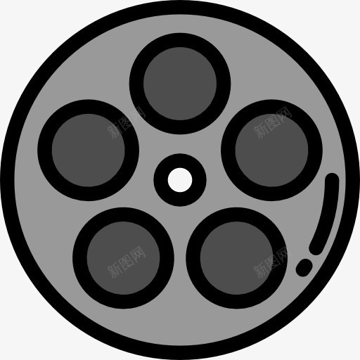 电影图标png_新图网 https://ixintu.com 娱乐 技术 接口 电影 电影胶片 视频播放器