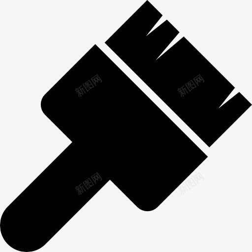 工具图标png_新图网 https://ixintu.com 刷 施工 油漆 画家 画笔 维修