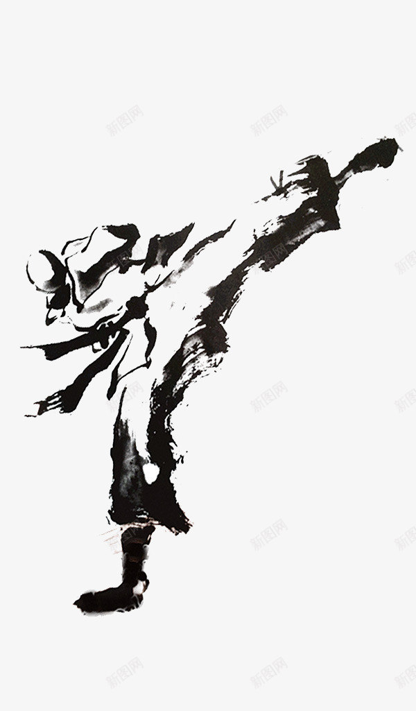 墨水画png免抠素材_新图网 https://ixintu.com 墨 墨水 墨水画 墨迹 黑色