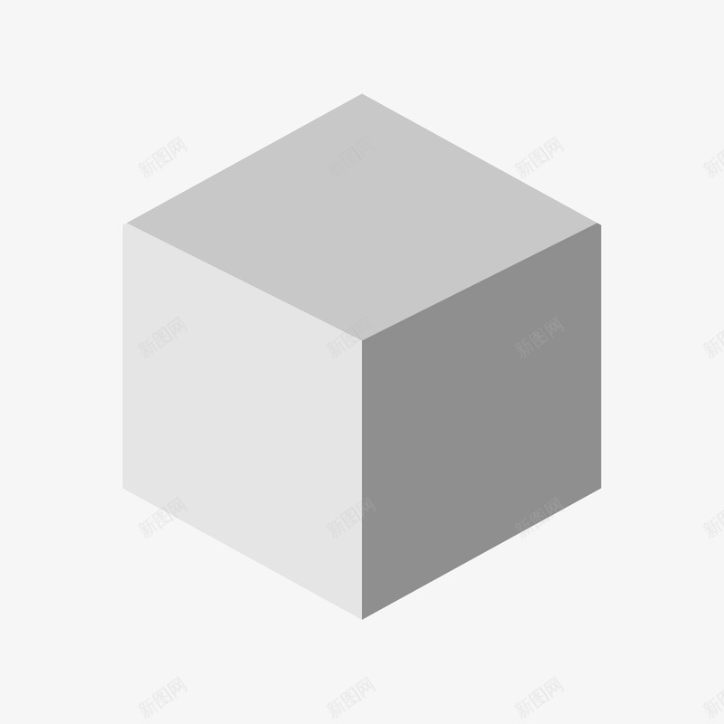 灰色立体方形盒子元素矢量图ai免抠素材_新图网 https://ixintu.com 光泽 卡通插画 方面 灰色 盒子 立体 素描 绘画 质感 矢量图