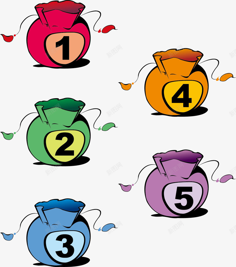钱袋png免抠素材_新图网 https://ixintu.com 免费矢量下载 插画 袋子 钱袋 钱袋模型 锦囊