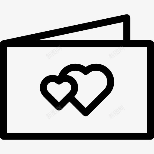 婚礼贺卡图标png免抠素材_新图网 https://ixintu.com 形状信息 心 情人 情人节 爱
