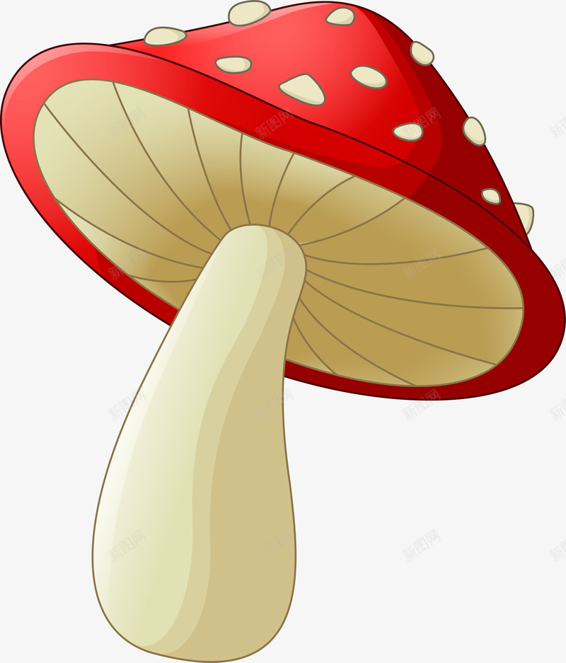 红色卡通蘑菇png免抠素材_新图网 https://ixintu.com 卡通香菇 可爱蘑菇 可爱香菇 森林蘑菇 植物 红色蘑菇 装饰图案